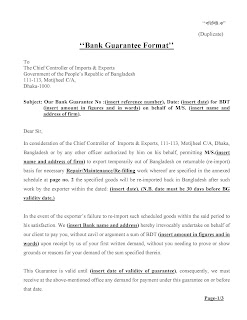 Bank Guarantee